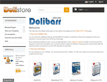 Tablet Screenshot of dolistore.com